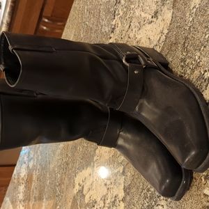 DINGO Mens DI19050 13D Black Harness Motorcycle Boots